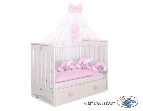 My Sweet Baby Moskitiera z szyfonu- biała