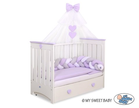 My Sweet Baby Moskitiera z szyfonu- biała