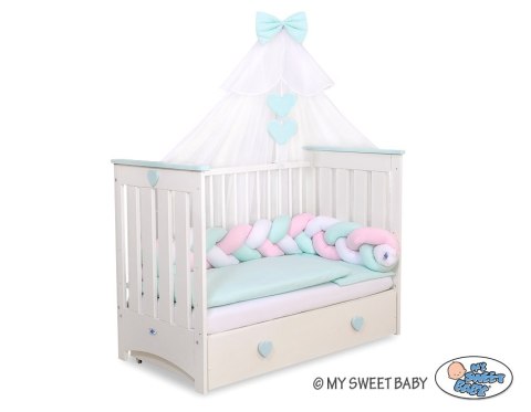 My Sweet Baby Moskitiera z szyfonu- biała