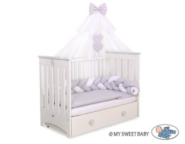 My Sweet Baby Moskitiera z szyfonu- biała