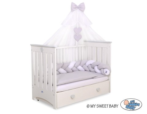 My Sweet Baby Moskitiera z szyfonu- biała