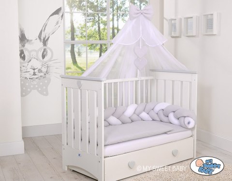 My Sweet Baby Moskitiera z szyfonu- biała