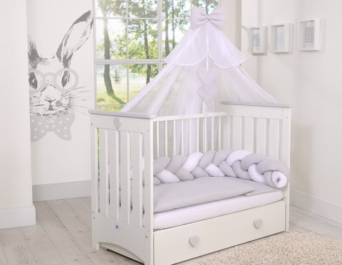 My Sweet Baby Moskitiera z szyfonu- biała