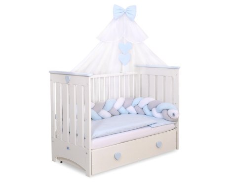 My Sweet Baby Moskitiera z szyfonu- niebieska