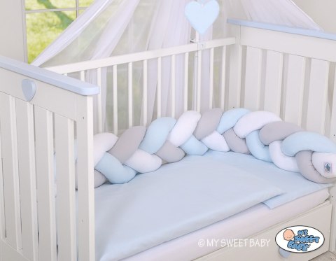 My Sweet Baby Moskitiera z szyfonu- niebieska